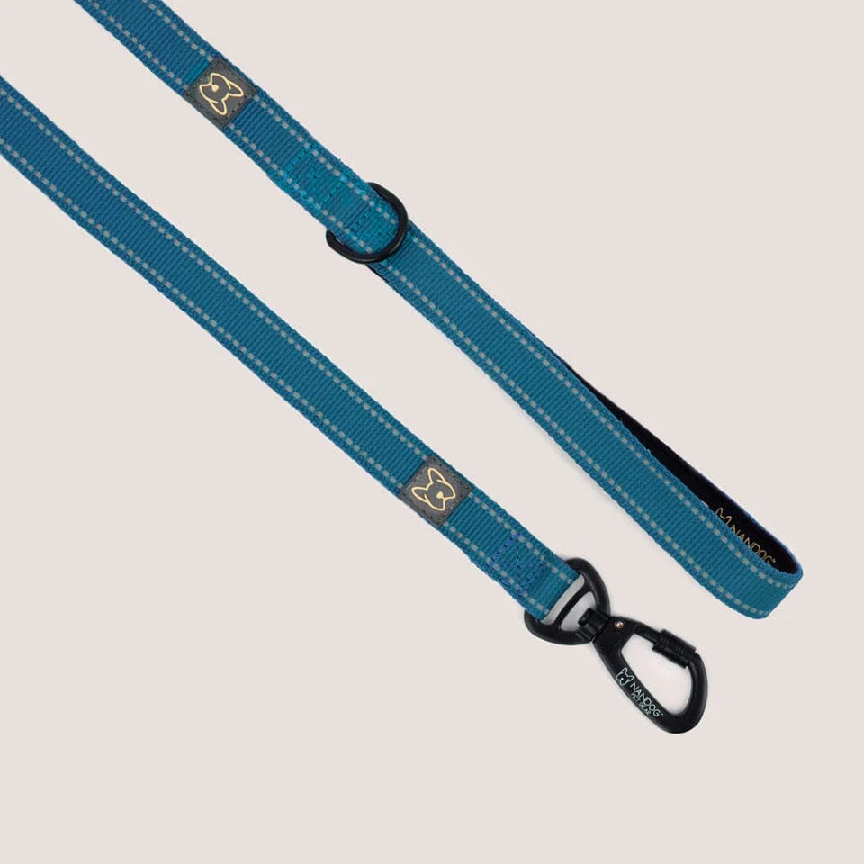 ANTI-PUSH SPORT DOG LEASH WITH NEOPRENE HANDLE