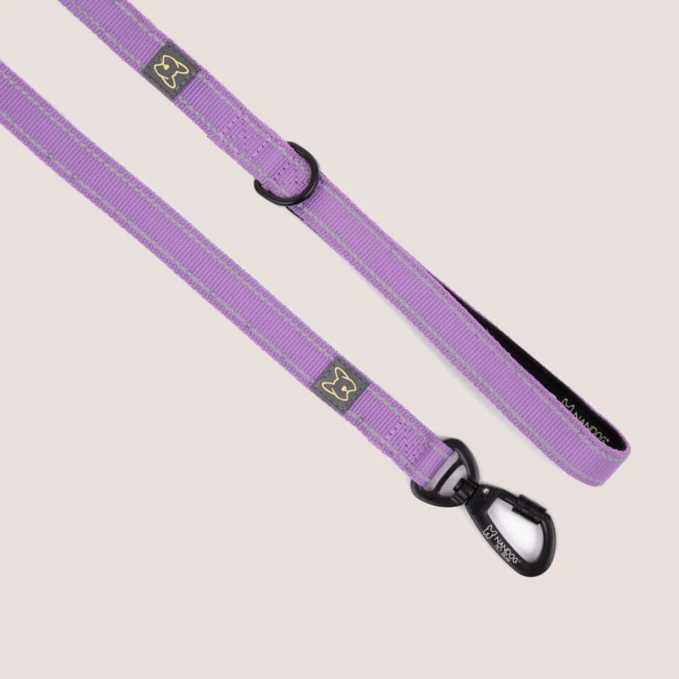 ANTI-PUSH SPORT DOG LEASH WITH NEOPRENE HANDLE