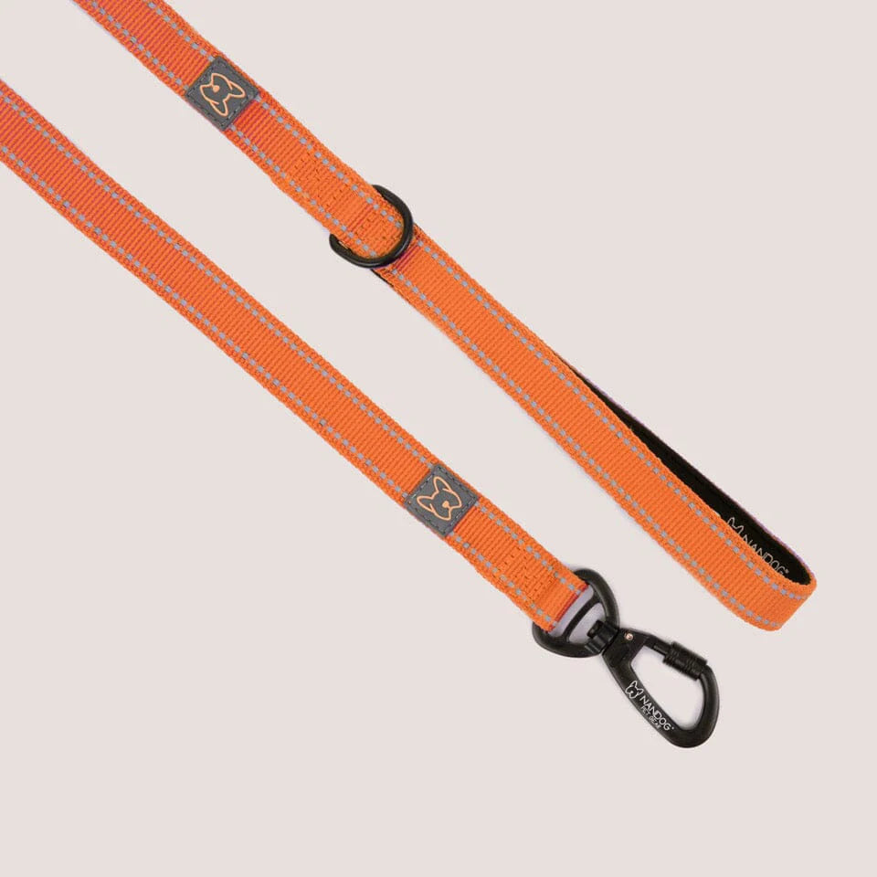 ANTI-PUSH SPORT DOG LEASH WITH NEOPRENE HANDLE