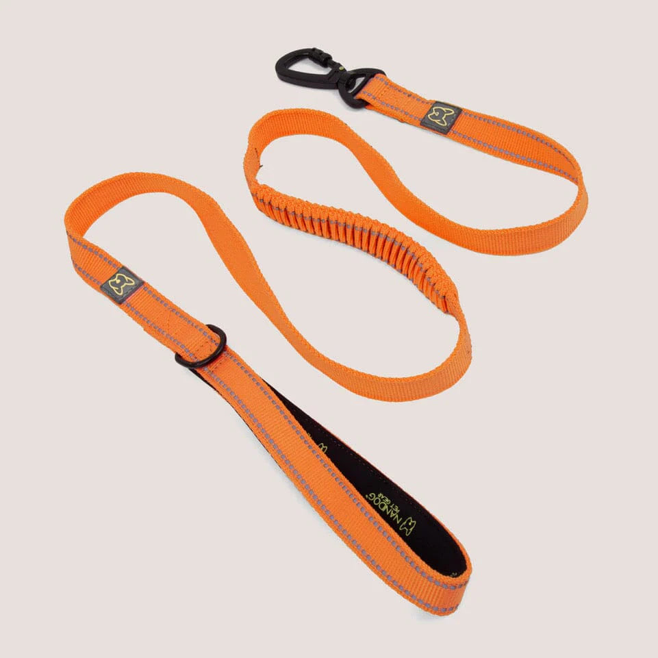 ANTI-PUSH SPORT DOG LEASH WITH NEOPRENE HANDLE