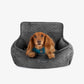 DOG CAR SEAT (DARK GREY) - LARGE