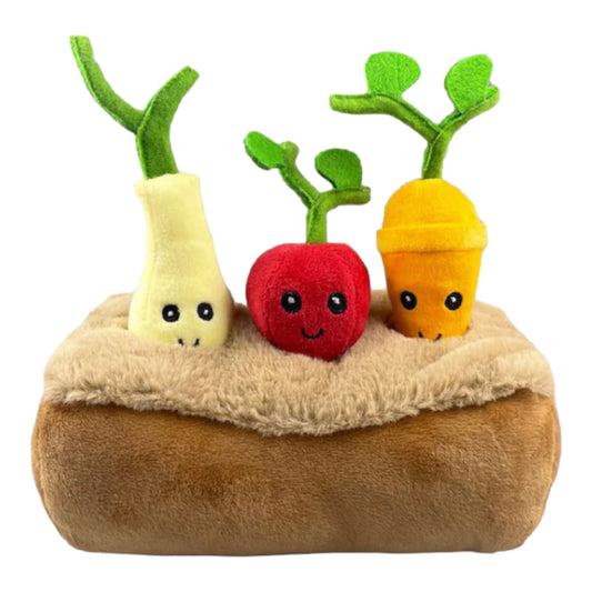 VEGETABLE GARDEN DOG TOY