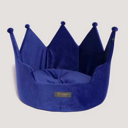 LARGE CROWN BED (BLUE)