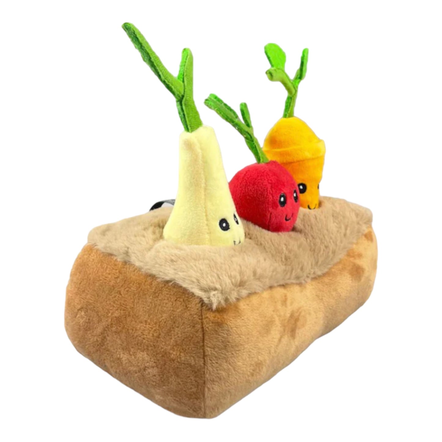 VEGETABLE GARDEN DOG TOY